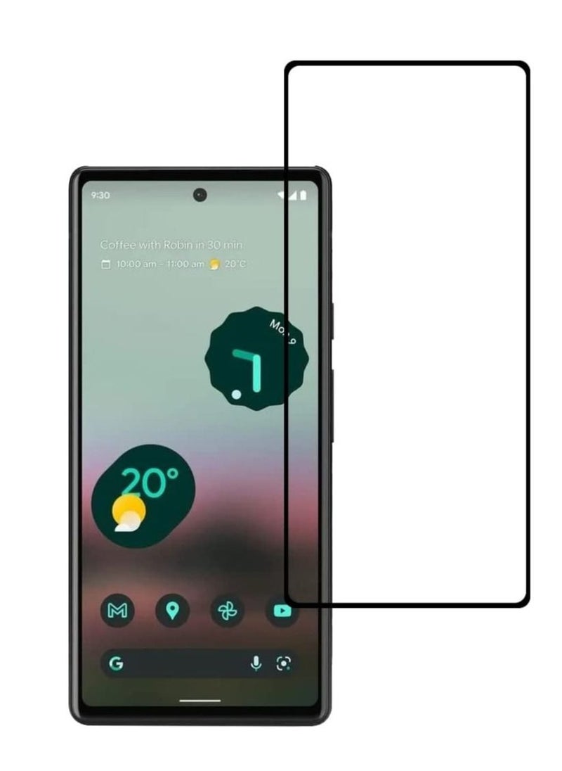 Other Manufacturer - Screen protector compatible with Google Pixel 6a Screen Protector Tempered Glass [Anti-Glare][HD Full Coverage][Easy Installation] - Image 1