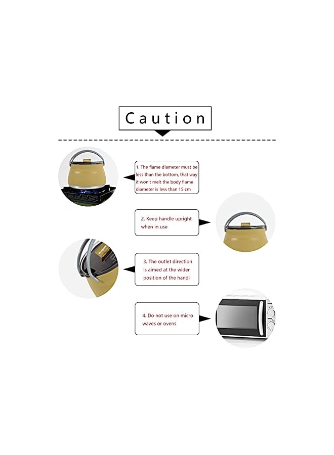 PROMASS Collapsible Food Grade Silicone Camping Tea Kettle, Foldable Compact Water Boiler for Travel, Road Trip, Outdoor&Hiking, Portable Coffee Maker Teapot, Kitchen Cookware 1Liter (Olive Green, 1000ml) - Image 4