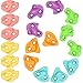 TOPNEW 18PCS Climbing Holds for Kids Rock Wall Climbing Kit with Hardware for Indoor and Outdoor Climbing Wall Soft Color - Image 4
