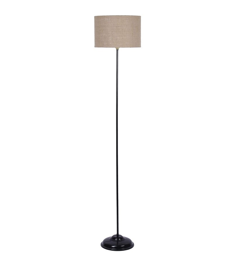 AMDHOME Beige Jute Floor Lamp11 - Image 5