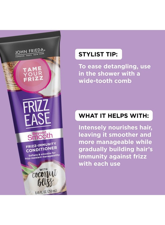 جون فريدا بلسم جون فريدا فريز إيز بيوند سموث فريز-إيمونيتي، 8.45 أونصة، بلسم مضاد للرطوبة، يمنع التجعد، بزيت جوز الهند النقي - Image 2