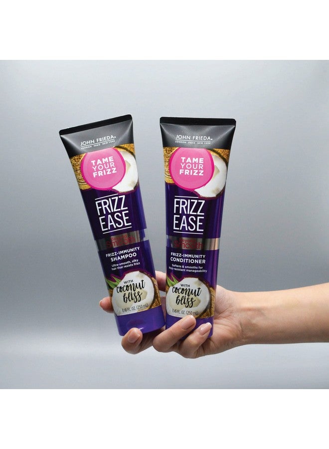 جون فريدا بلسم جون فريدا فريز إيز بيوند سموث فريز-إيمونيتي، 8.45 أونصة، بلسم مضاد للرطوبة، يمنع التجعد، بزيت جوز الهند النقي - Image 4