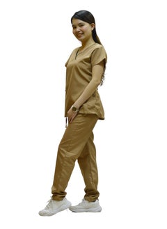 فيرونيكا Veronica Ladies Medical Scrub Set Clinic Doctor Nurse Nanny Maid Salon Uniform  - Image 2