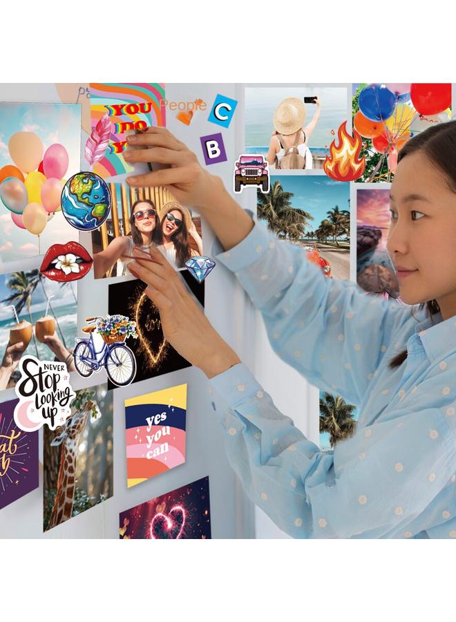 Bluejw Wall Collage Kit Wall Collage Card Ins English Aesthetic Decorative Wall Stickers Poster Suit - Image 5