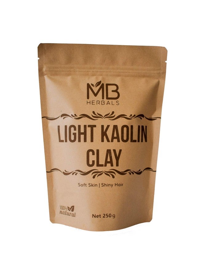 طين الكاولين الخفيف 250 جرام (8.81 أونصة) | عبوة طين الكاولين الأبيض للوجه - Image 3