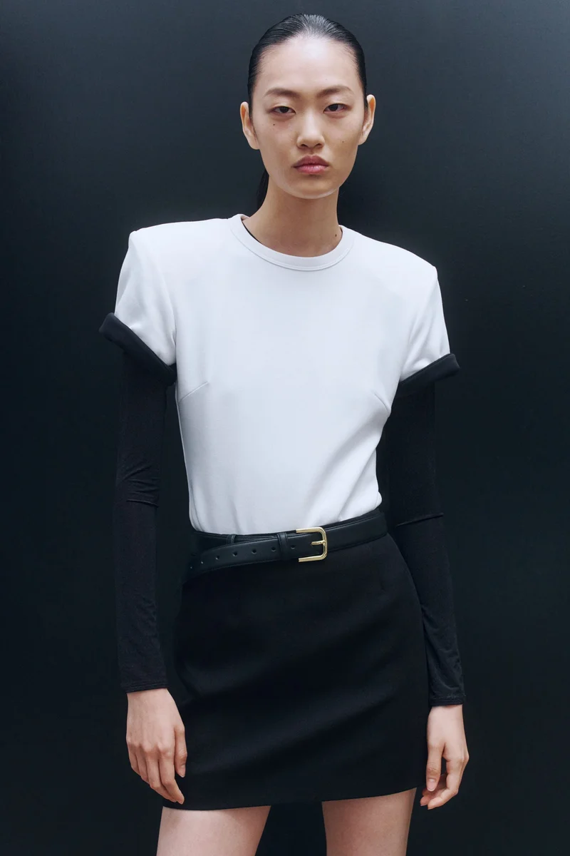 H&M Wool Mini Skirt - Wardrobe.NYC