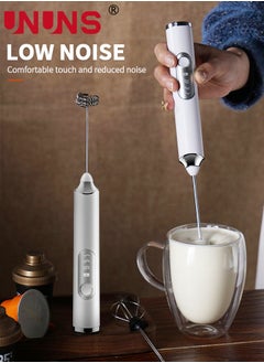 Handheld Electric Whisk Frother,USB Rechargeable Foam Maker With 3 Stainless Whisks And 3 Adjustable Speeds Mixer For Coffee Matcha Latte Cappuccino Hot Chocolate - pzsku/Z78B7BC1F95676C82945BZ/45/_/1701931639/206d1efb-1f8d-4c32-84bd-4d2ff5759a0c