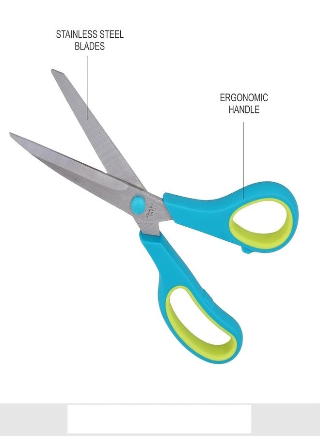 LMR3 Scissor Set – 2 Pcs Multipurpose Stainless Steel Scissors for Home, Office & Kitchen - Image 3