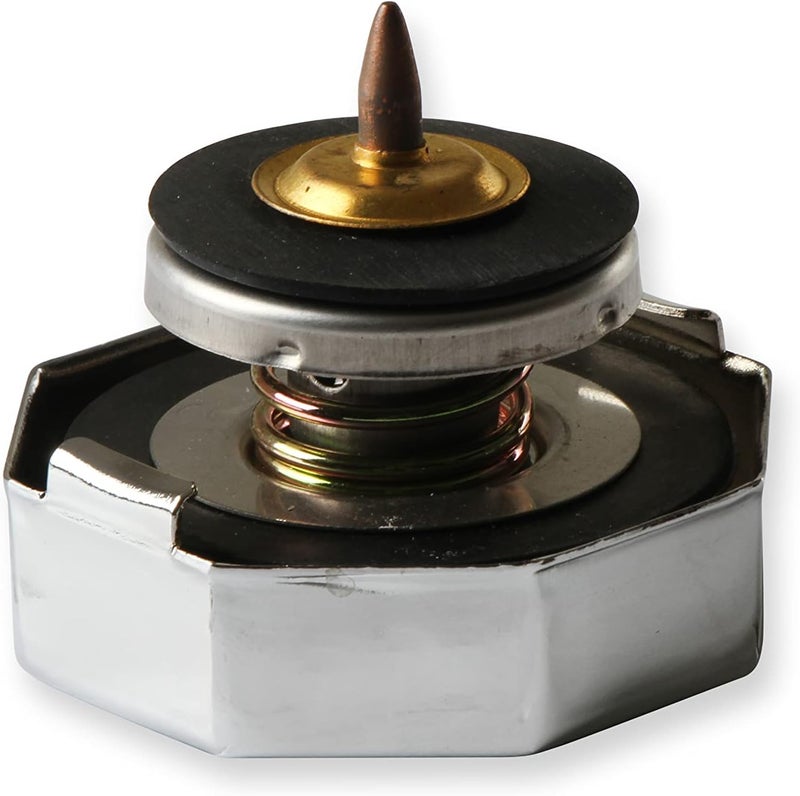 Nan Mr. Gasket 2471S Domestic Thermocap with 16 Psi Pressure Gauge - Silver - Image 2