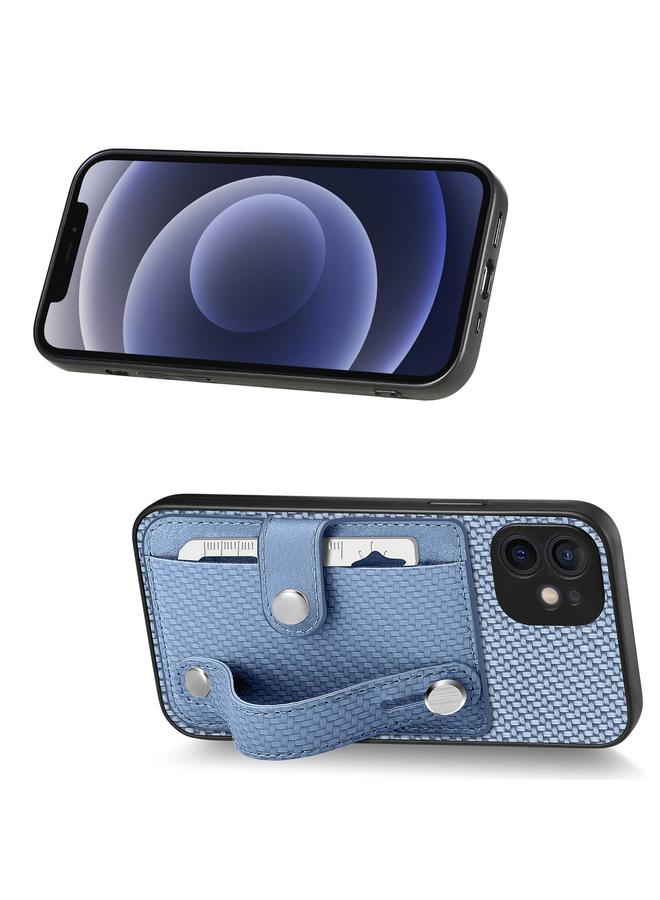 S-TOP Case For iPhone 12 Wristband Kickstand Card Wallet Back Cover Phone Case with Tool Knife - Image 2