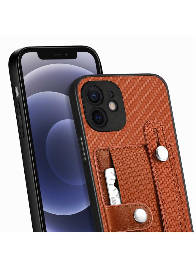 S-TOP Case For iPhone 12 Wristband Kickstand Card Wallet Back Cover Phone Case with Tool Knife - Image 4