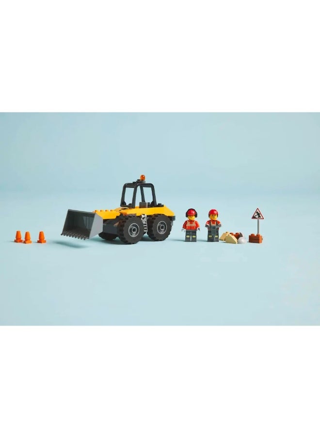 LEGO LEGO - City Yellow Construction Wheel Loader 81 Pieces - 60450  - Image 4