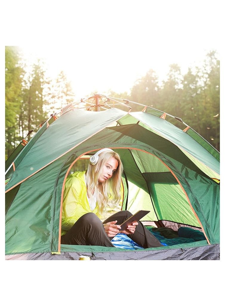 WALL BEAUTY Portable Outdoor Camping Tent | Waterproof Camping Tent 4-6 Person | Double Layer Outdoor Camping Tent | Instant Automatic pop up Camping Tent | Lightweight Outdoor Camping Tent - Image 4