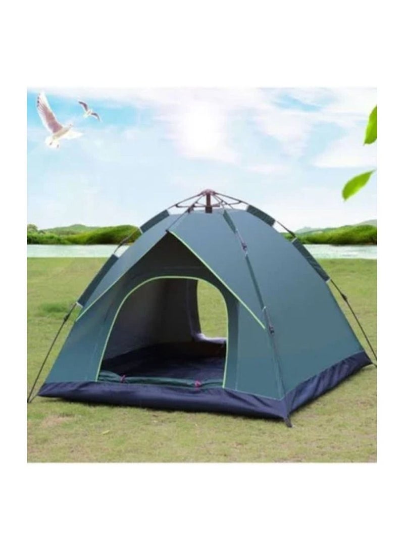WALL BEAUTY Portable Outdoor Camping Tent | Waterproof Camping Tent 4-6 Person | Double Layer Outdoor Camping Tent | Instant Automatic pop up Camping Tent | Lightweight Outdoor Camping Tent - Image 3