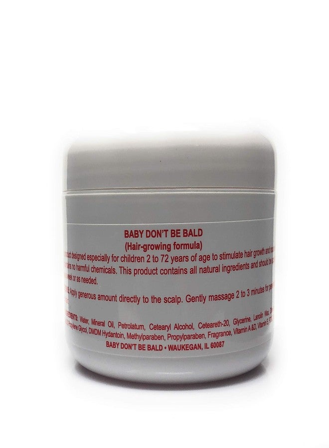Baby Don't Bald Baby Don't Be Bald Hair & Scalp Nourishment Triple Strength (Red) 8 Oz. - Image 3