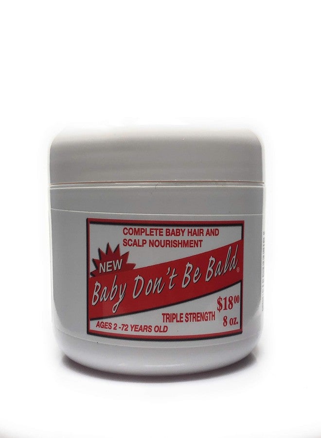 Baby Don't Bald Baby Don't Be Bald Hair & Scalp Nourishment Triple Strength (Red) 8 Oz. - Image 1