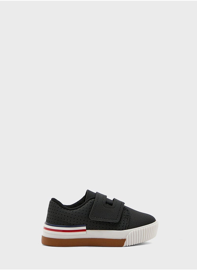 MOLEKINHO - Infant Journee Velcro Sneakers - Image 1