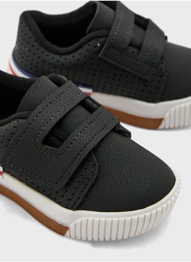 MOLEKINHO - Infant Journee Velcro Sneakers - Image 1
