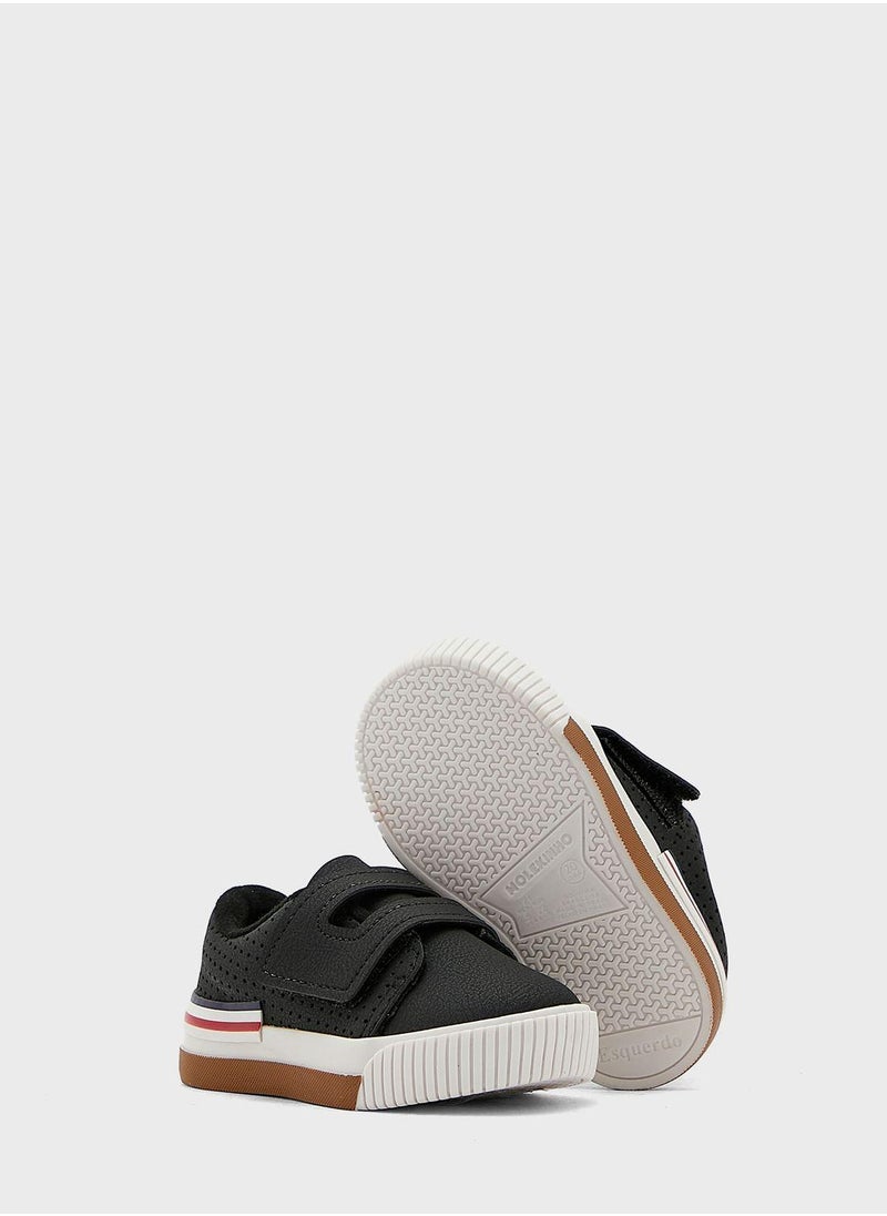 MOLEKINHO - Infant Journee Velcro Sneakers - Image 1