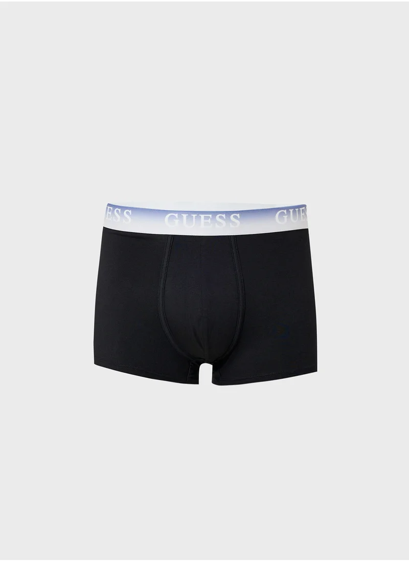 GUESS 3 Pack Logo Band Boxers