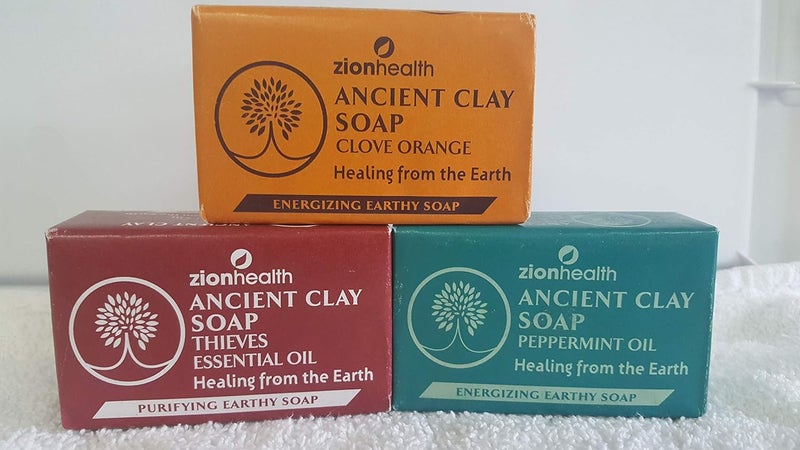 AM Ancient Clay Soap Bundle Holiday Spice Set