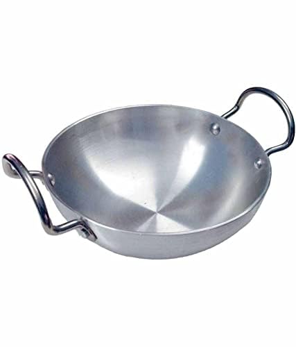 Damurhu Pure Aluminium Kadai, Deep Frying pan, Aluminium kadai, Shallow Cooking kadai Size- 6 (1650 ML) - Image 3