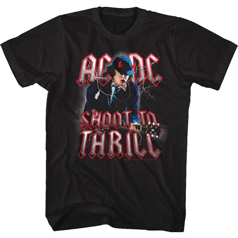 ACDC band mens T-shirt Metal Rock punk Mens T Shirt Metal Rock heavyweight T-shirt GH  - Image 5