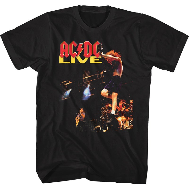 ACDC band mens T-shirt Metal Rock punk Mens T Shirt Metal Rock heavyweight T-shirt GH  - Image 2
