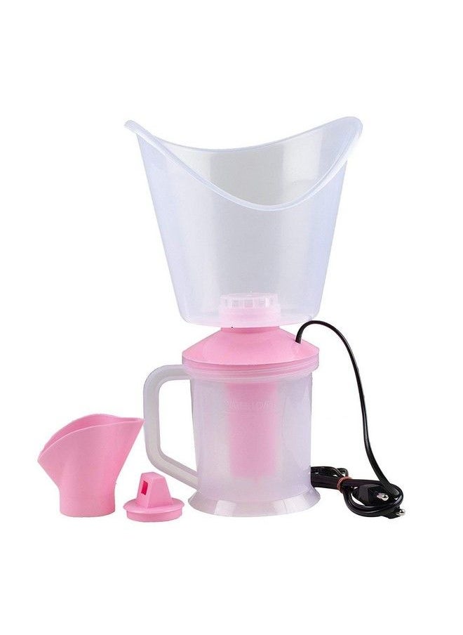 Big saving - ; 3 In1 Nose & Facial Steamer And Vaporizer Facial Sauna And Nose Vaporizer Steamer 3 In 1 Steam Inhaler Black Olive Face ; (Multi Color) - Image 1