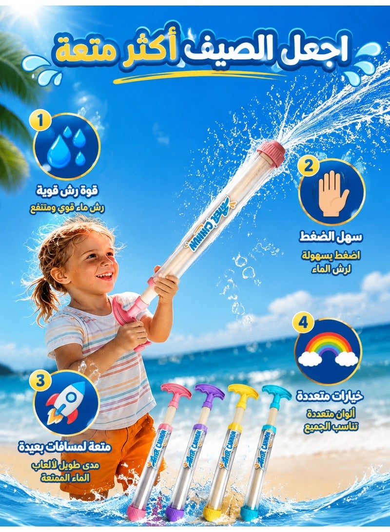 5 قطع ألعاب رشاشات مياه صيفية للأطفال، لعبة مسبح وشاطئ خارجية - Image 2