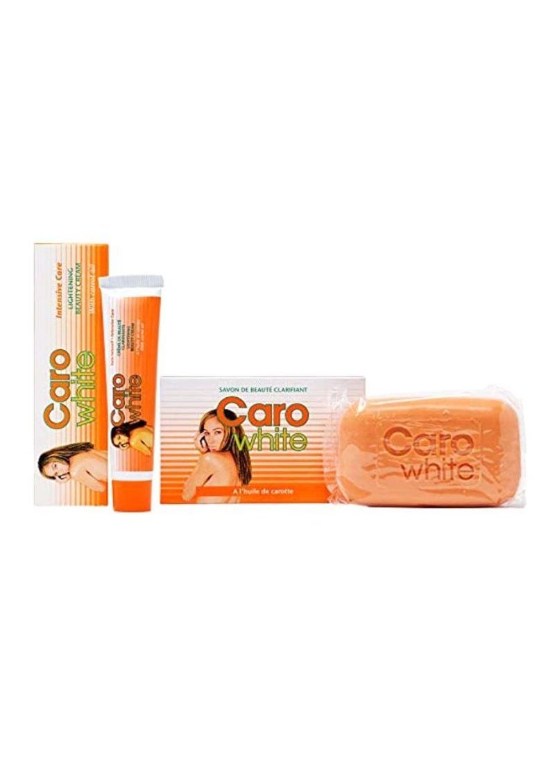 CARO WHITE 2-Piece Body Cream And Moisturizing Soap 6.3ounce 