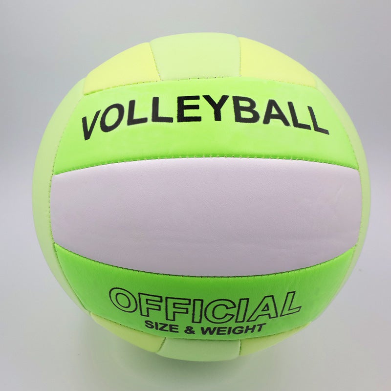 Generic Professional PVC Volleyball Official Size 5 Macaroon turquoise