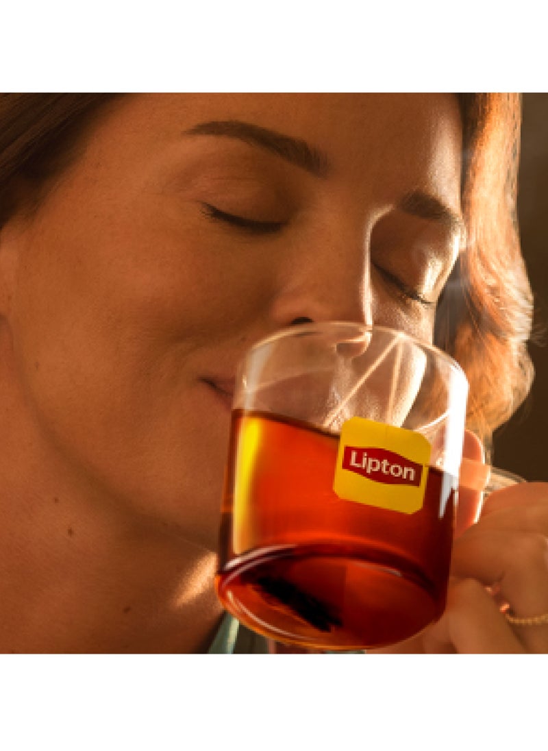 Lipton Black Tea English Breakfast For Bold Taste & Intense Aroma 25 Teabags  - Image 5