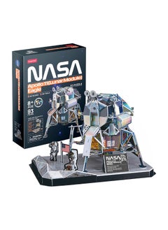 CubicFun Nasa Apollo 11 Eagle Lunar Module 3D Puzzle (93 Pieces)  - Image 1
