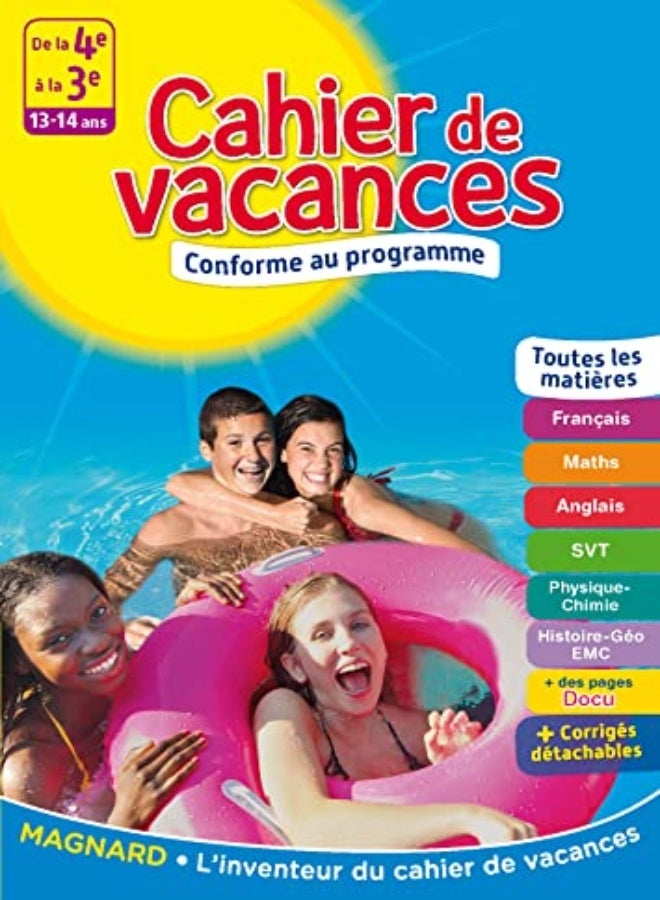 Cahiers de Vacances 