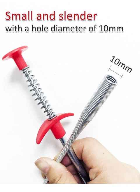 Drain Clog Remover Cleaning Tool, Spring Pipe Dredging Claw Opener Tool for Sewer Kitchen Sink Bathroom