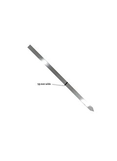 PAMCHAL FLAT Barbeque Stainless Steel Skewers 10mm Steel BBQ Skewer 6-Pieces  - Image 5