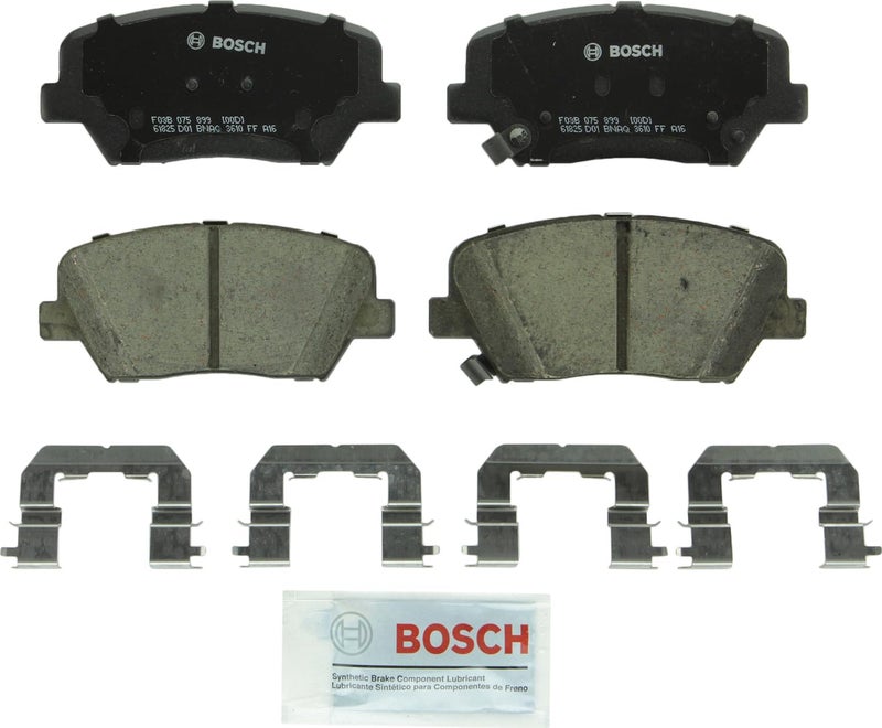 BOSCH BC1687 QuietCast Premium Ceramic Disc Brake Pad Set - Compatible With Select Hyundai Santa Fe; Kia Rondo, Sorento; FRONT - Image 5