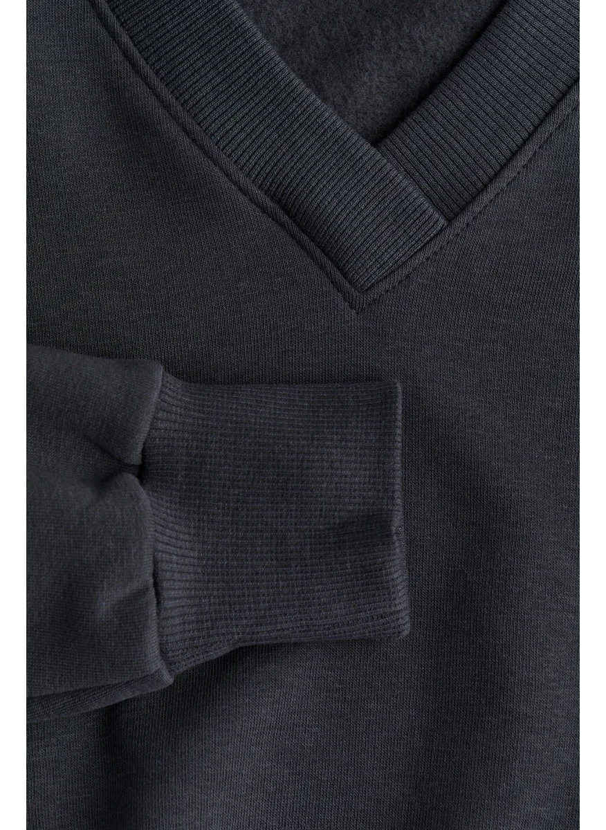 H&M V-Neck Sweatshirt