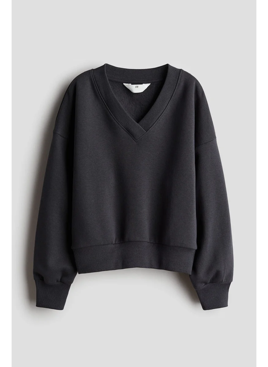 H&M V-Neck Sweatshirt