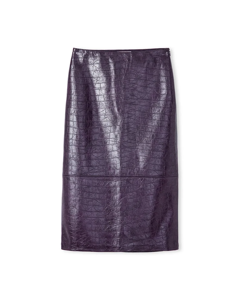 Ipekyol  Croc-Effect Midi Skirt for Women | Best Price UAE