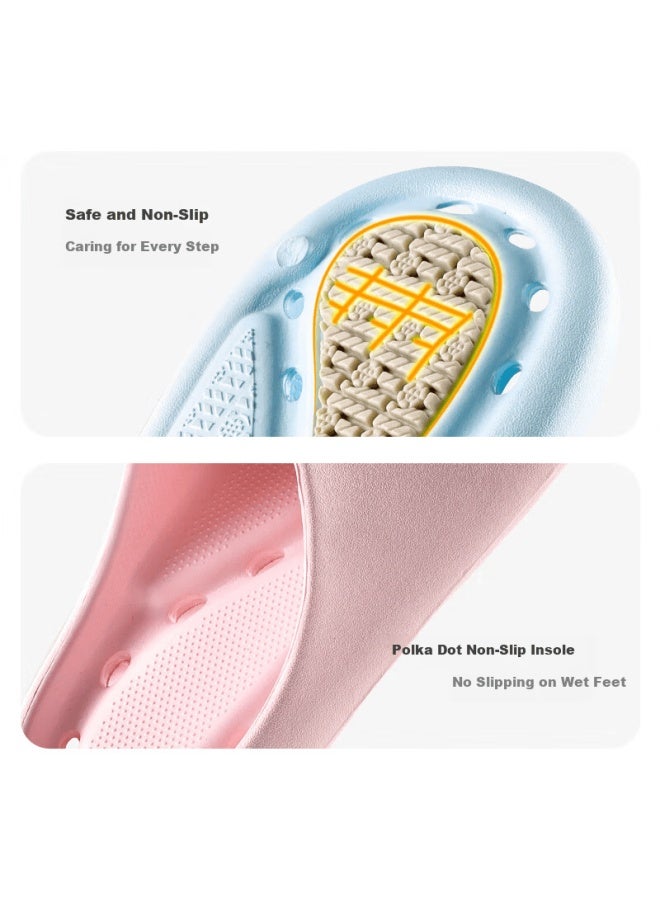 Cheerful Mario Kids Dog Slippers Boys Summer Indoor Bath Eva Non-slip Girls Parent-child Sandals New Model