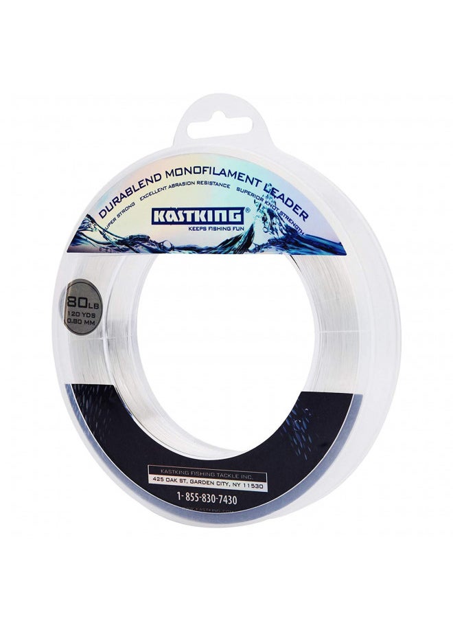 KastKing DuraBlend Monofilament Leader Line, 120Yds/110m, Clear - 60 LB (27.2KG) - pzsku/Z78B917F2909CB7F0006EZ/45/_/1732282695/586737e0-c73c-4662-88c6-d8bd4e3a7c3c