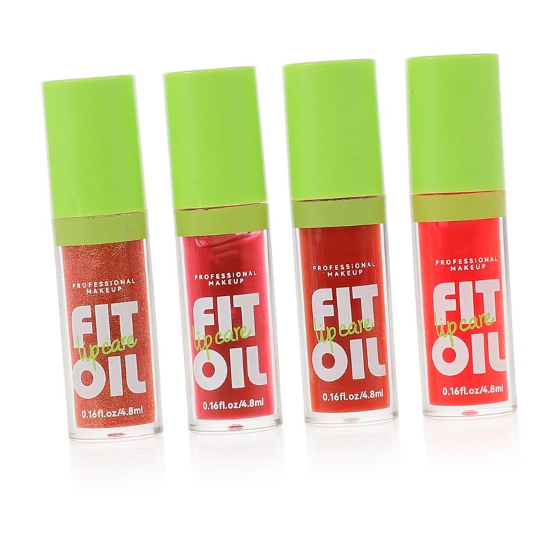 4pcs Lip Gloss Set Hydrating Lip Oil with Big Brush Head Shiny Mirrorlike Finish Plumper for Women Smooth Application - Image 1