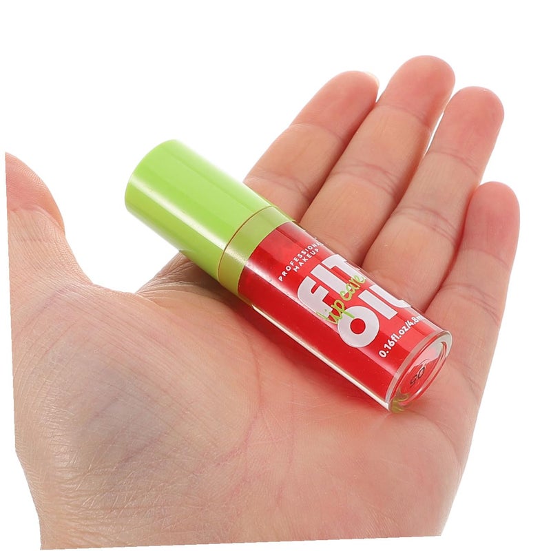 4pcs Lip Gloss Set Hydrating Lip Oil with Big Brush Head Shiny Mirrorlike Finish Plumper for Women Smooth Application - Image 4