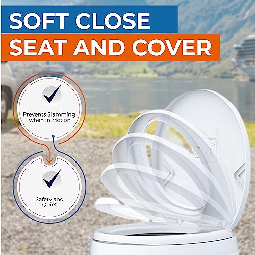 SEAFLO Residential Height RV Toilet - Image 5