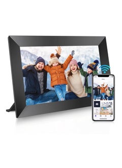 XiuWoo Electronic Digital Photo Frame, 10.1 Inch WIFI Smart Cloud Photo Album, WIFI Slideshow Digital Picture Frame With IPS Touch Screen, Sturdy And Durable Electronic Picture Frame, (1pc, Black, 32G)  - Image 1