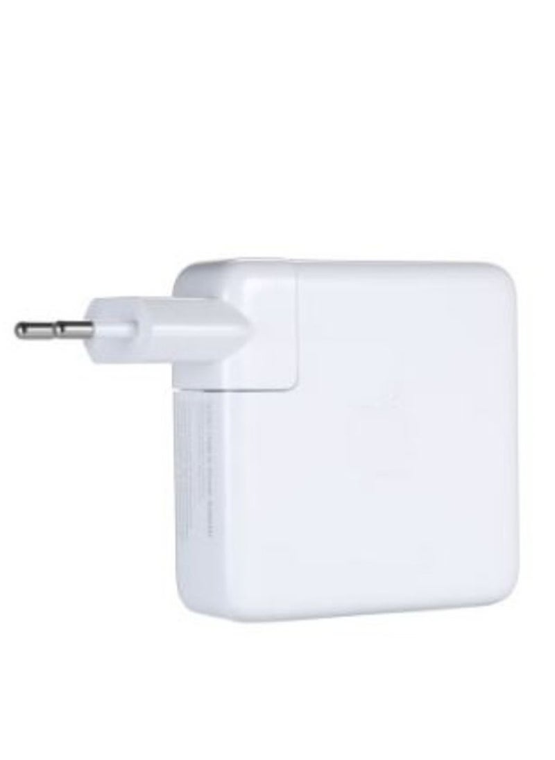 87W Type-C Laptop Power Adapter High Efficiency Ac Adapter Usb-C Power Adapter With Type-C Cable Eu Plug White