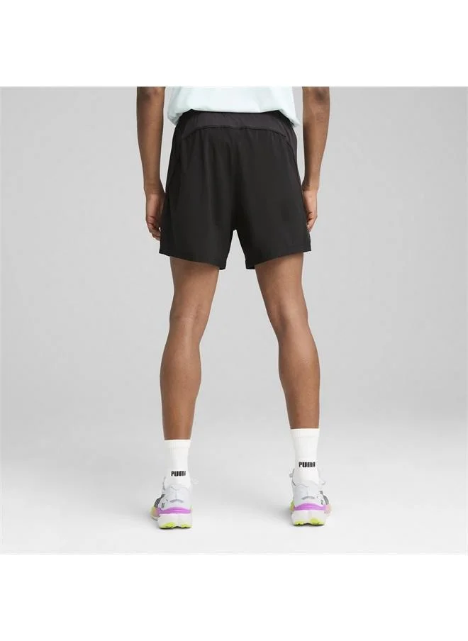 Puma PUMA Black VELOCITY 5" Running Shorts Men for Men | Best Price UAE