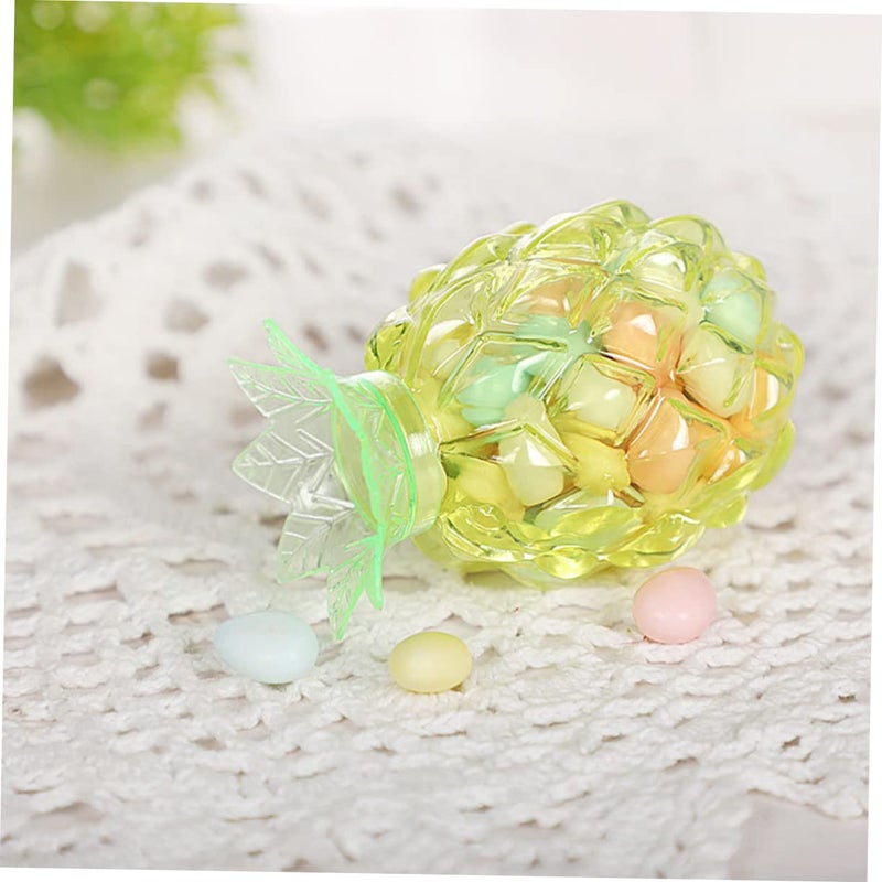 Pineapple Shaped Gift Box 12 Pieces Candy Holder For Wedding Birthday Party - Image 5